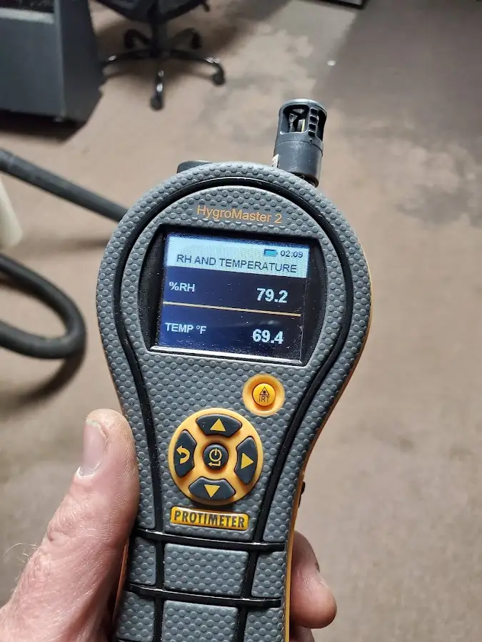 Moisture meter humidity assessment for Fire & Smoke Damage Restoration in Magalia